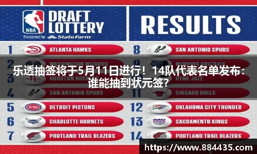 乐透抽签将于5月11日进行！14队代表名单发布：谁能抽到状元签？